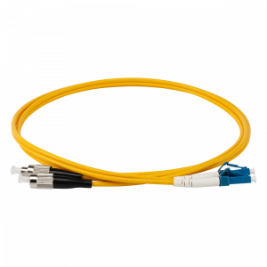 TWT optical patch cord, PVC, LC/UPC-FC/UPC, SM